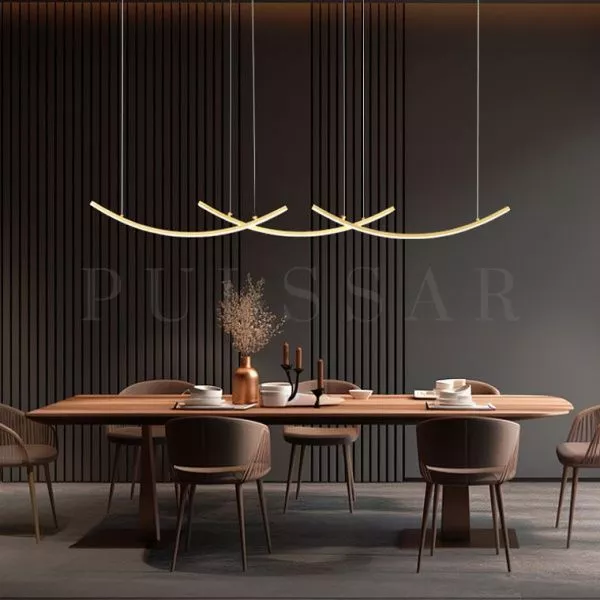 Подвесная LED-люстра SINTEX LONG создана для стильных интерьеров. Эффект парения, равномерное освещение и современный дизайн. Преимущества и недостатки светодиодных ламп